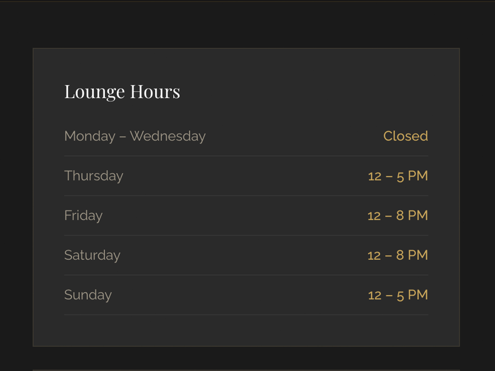 The Lounge Lodi
